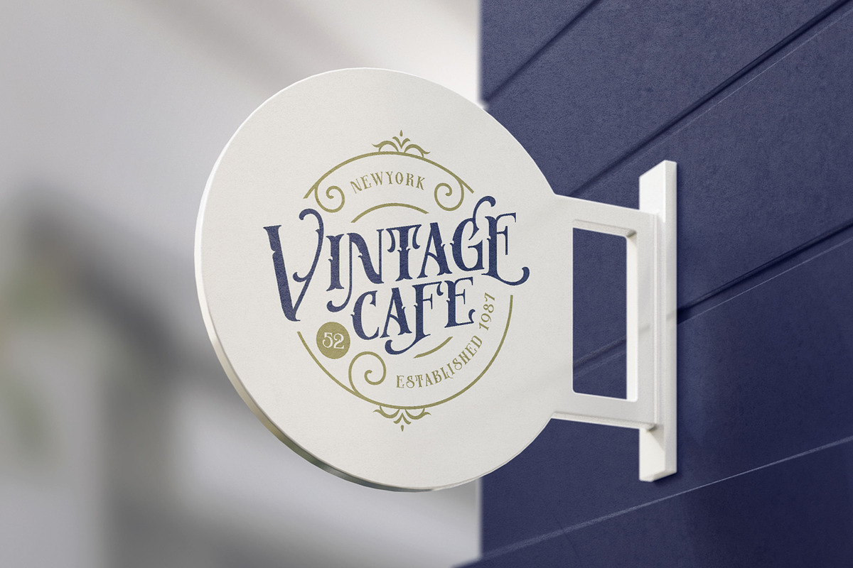 Brometalic - Vintage Display Typefac, a Serif Font by Koplexs Studio (Photo 5 of 13)