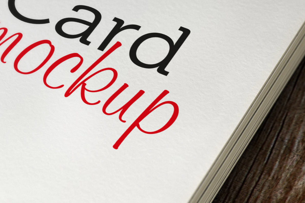 Bussines Card Mockup, a Print Template by buttonpl (Photo 3 of 4)