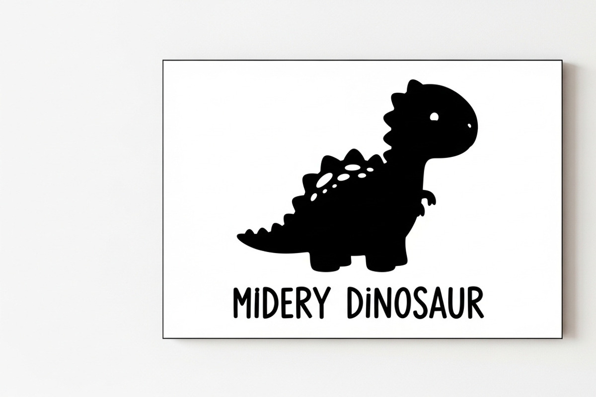 Cute dinosaur nursery decor design, an Icon by Amazin_art (Photo 32 of 36)