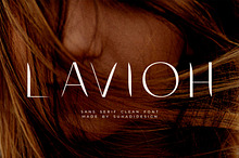 Lavioh - Sans Serif Clean Font