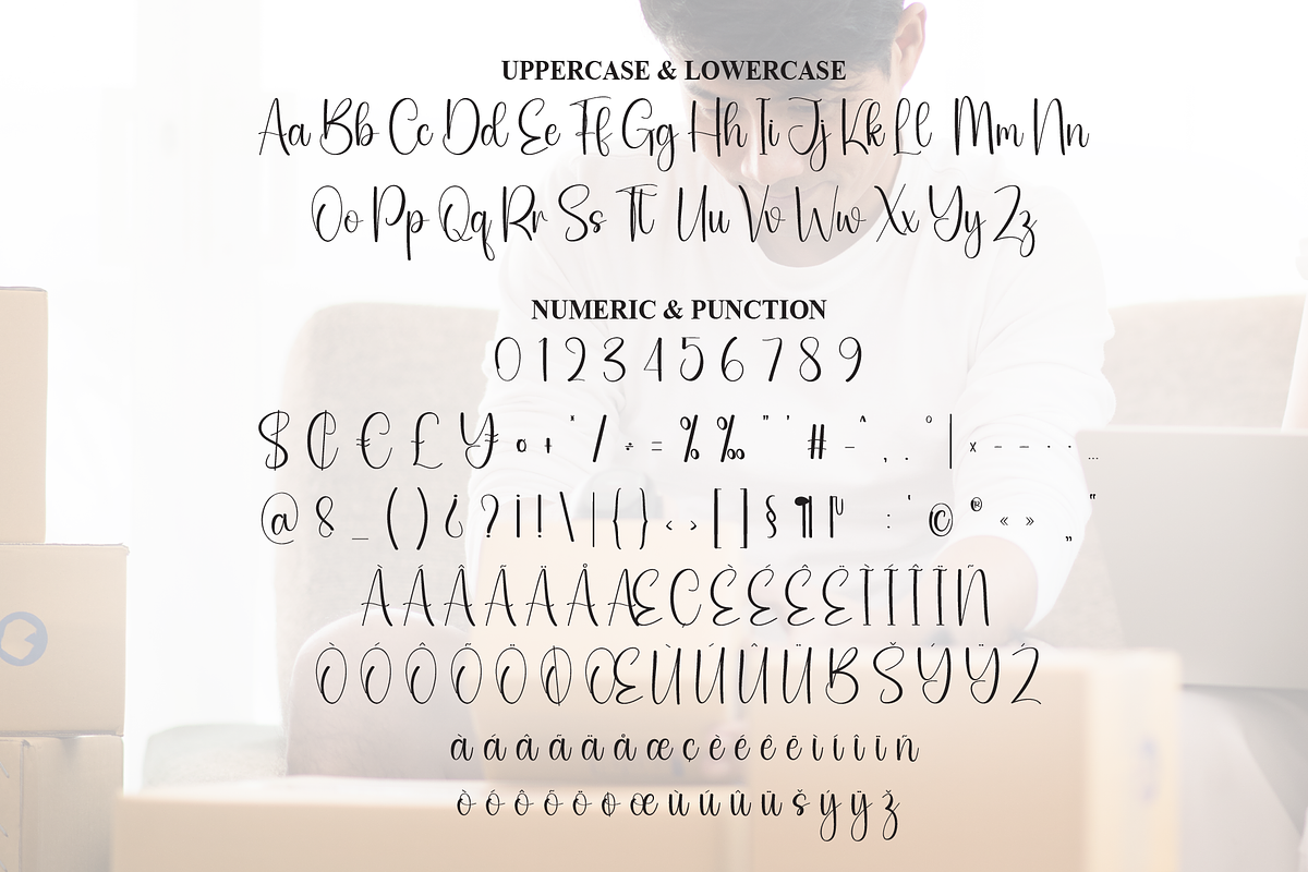 Delivery | Script Font, a Handwritten Font by Scratchones (Photo 7 of 9)