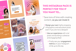 Step-by-Step Instagram Posts Pack