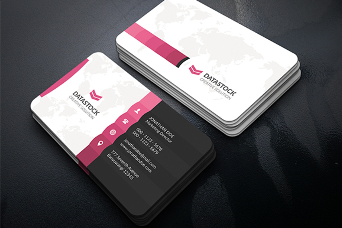 Modern Corporate Business Card, a Business Card Template by InfinityArt (Photo 3 of 4)