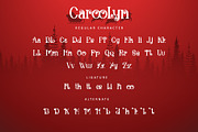 Caroolyn, a Serif Font by Stefani Letter (Thumbnail 6 of 8)