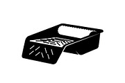 Paint Roller Tray Icon Silhouette, an Icon by hafijul (Thumbnail 6 of 10)