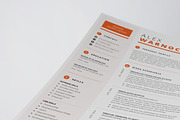 Clean Resume/CV Template, a Resume Template by theresumepark (Thumbnail 2 of 5)