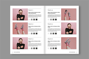 Catalog / Lookbook 36 Pages A4 US