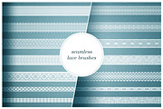 Digital Lace Borders & Backgrounds, a Decorative Illustration by digiful (Thumbnail 3 of 6)
