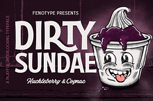 Dirty Sundae -Interlocking Typeface