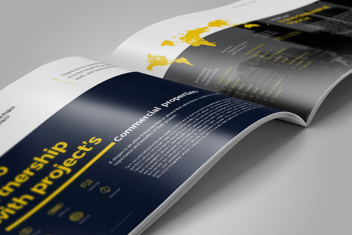 Horizontal Company Profile, a Brochure Template by Elite_Standard (Photo 14 of 15)