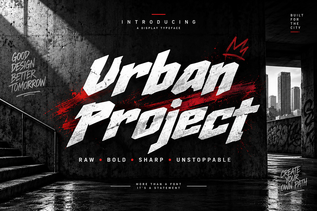 Urban Project, a Script Font by Wow Magic (Photo 1 of 5)