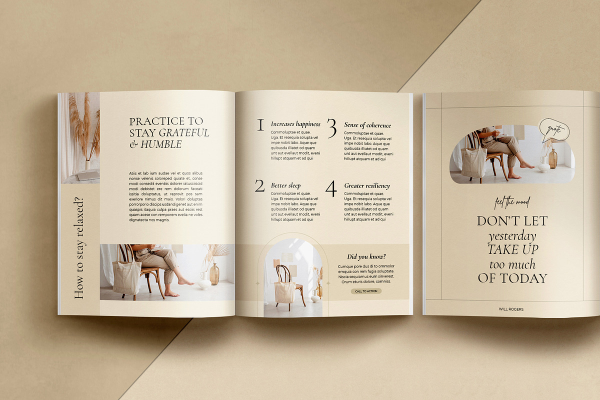 eBook for Coach / CANVA, INDD / Mona, a Magazine Template by Mirazz (Photo 8 of 21)