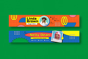 90s Stream Youtube Banner, a Social Media Template by Guuver (Thumbnail 2 of 4)