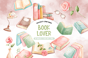 Watercolor Book Png Bundle, an Illustration by TatiMockup (Thumbnail 1 of 4)
