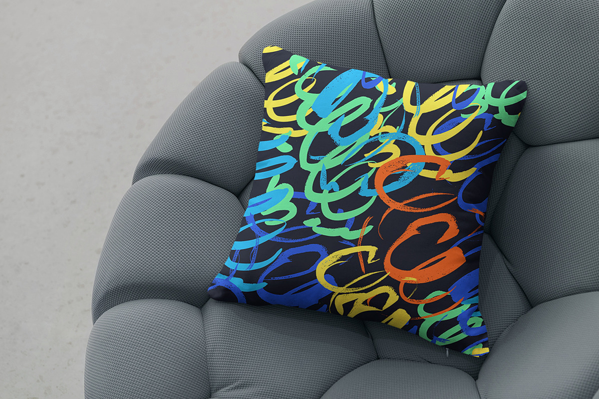 Colorful Loops, a Pattern Graphic by MalyskaStudio (Photo 4 of 11)
