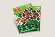 Restaurant Flyer Template, a Flyer Template by Ultimate Template Shop (Thumbnail 3 of 6)