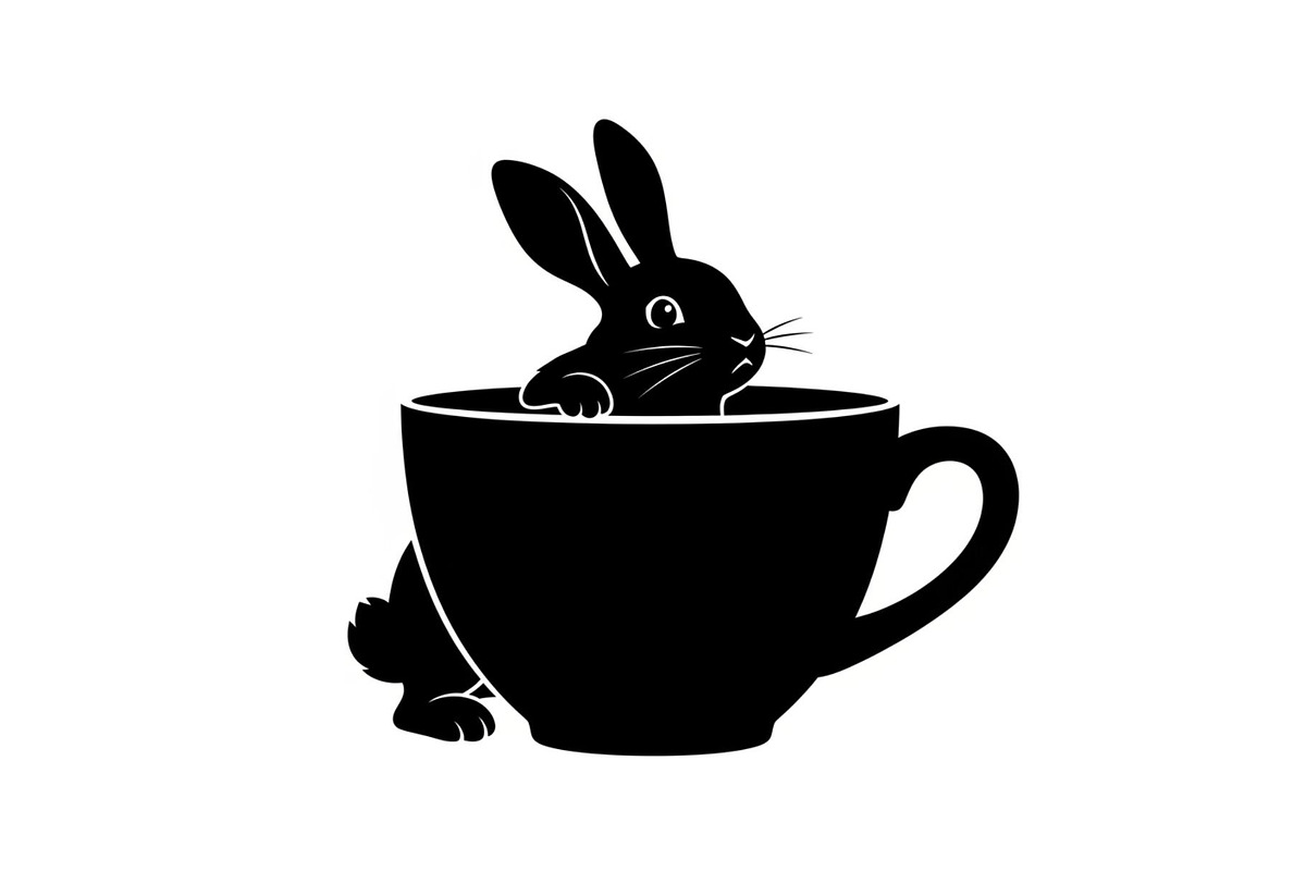 Cute Bunny Coffee Cup Vector Bundle, an Illustration by Designs_River (Photo 27 of 49)