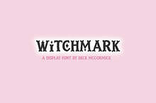 Witchmark Serif - A Tarot Font