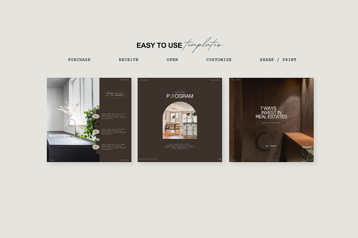 Real Estate Post + Story Templates, a Social Media Template by Prapti Design (Photo 6 of 14)