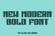 Bold Brengos, a Sans Serif Font by alon kelakon (Thumbnail 3 of 5)