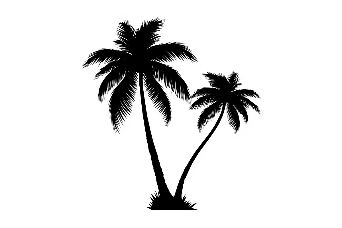 Tropical Palm Tree Bundle, an Illustration by BIPLOB EXPERT (Photo 21 of 21)