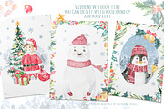 Christmas Tale Watercolor Clipart, an Animal Illustration by Catherine Wheel (Thumbnail 6 of 14)