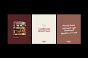 Bakery Instagram Canva Template, a Social Media Template by Mia Branding Studio (Thumbnail 3 of 4)