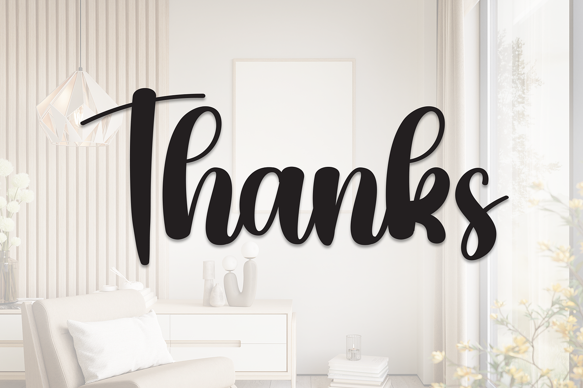 Hearty | Script Font, a Handwritten Font by Scratchones (Photo 9 of 9)