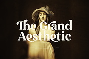 Luna Bloom - Classic Retro Vintage, a Serif Font by Annivers Type (Thumbnail 4 of 10)