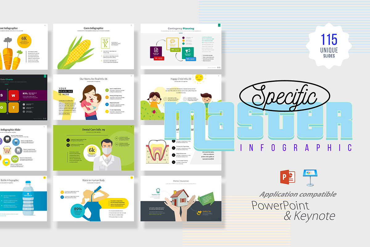 Infographics | Save 95% | Bundle, a Presentation Template by GoldenPixelStudio (Photo 14 of 17)