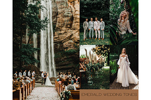 15 Emerald Wedding Lightroom Presets