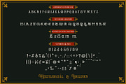 Arterium, a Serif Font by Burntilldead (Thumbnail 5 of 12)