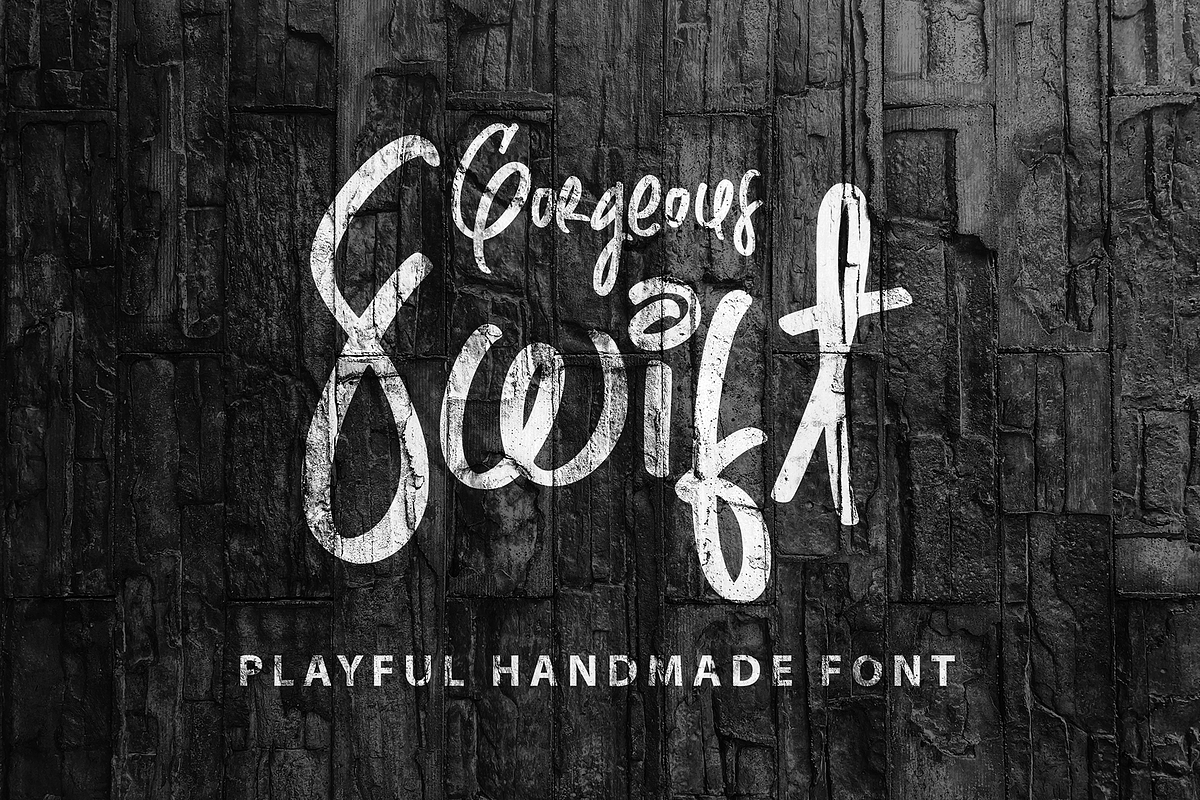 Swift Gorgeous, a Script Font by Aldedesign (Photo 10 of 10)