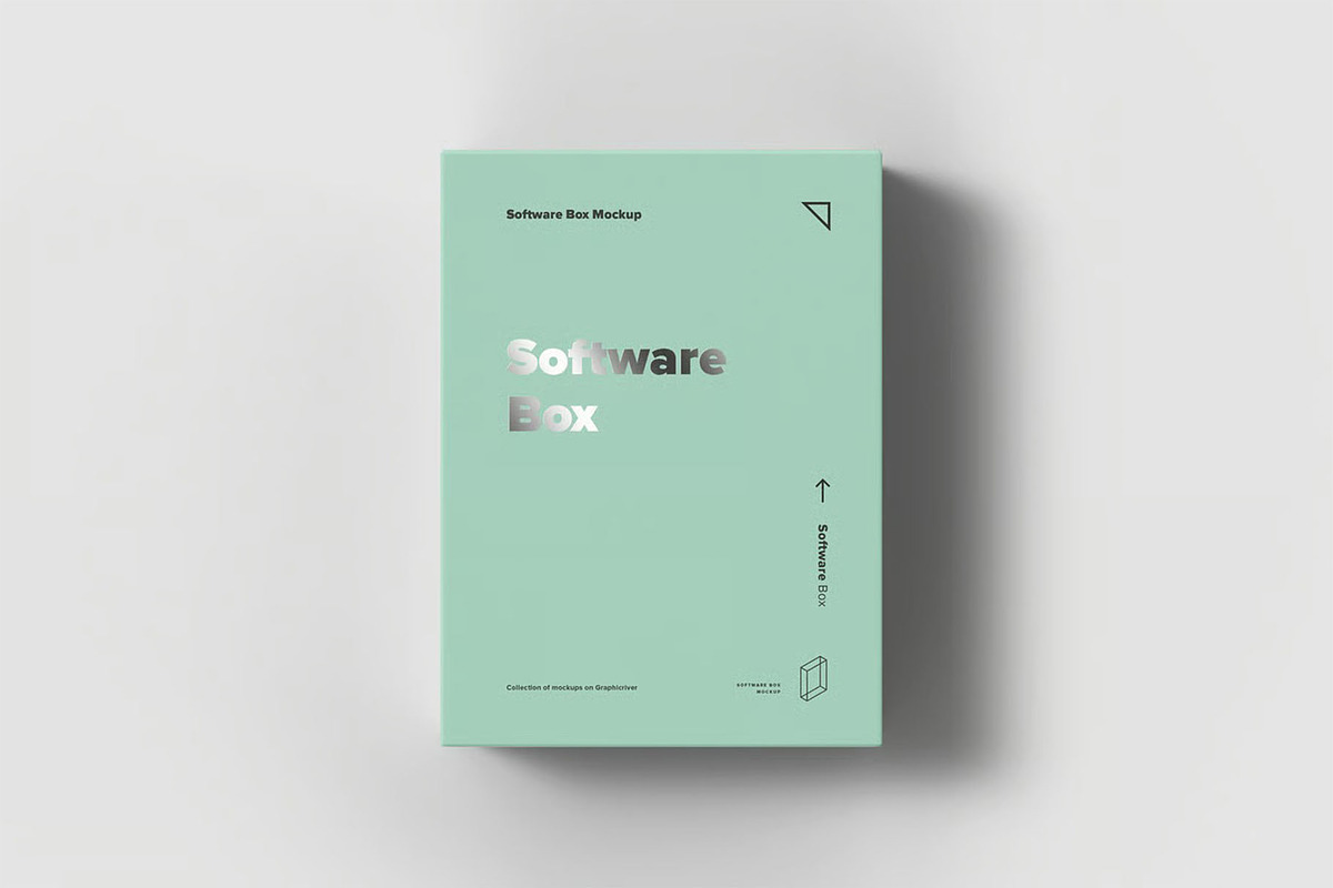 Software Box Mock-up, a Product Mockup by zippypixelstudio (Photo 14 of 16)