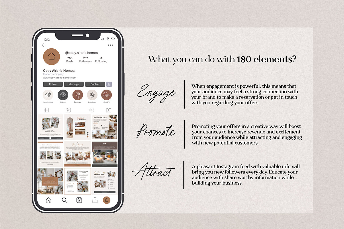 Airbnb Vacation Branding Template, a Branding & Logo Template by Emmart Studio (Photo 10 of 10)