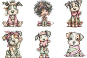 Black History Month Dog Clipart, an Illustration by Designking (Thumbnail 2 of 5)