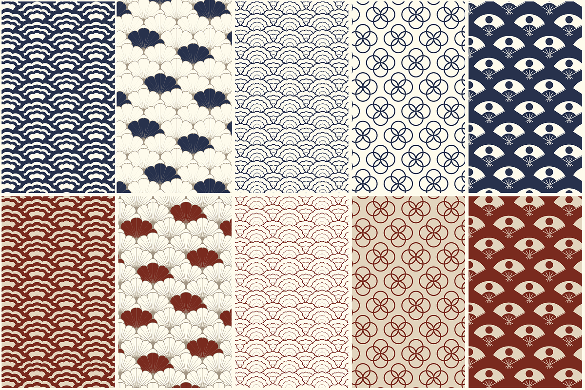 Japanese Geometrics, a Pattern Graphic by Suphansa (Photo 6 of 11)