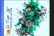 Ink Poster Art Photoshop Action, an Action Add-On by MRI STUDIO (Thumbnail 11 of 11)