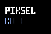 Piksel Core Font Family, a Sans Serif Font by Fontsphere (Thumbnail 1 of 9)