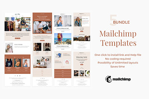 5 Mailchimp Email Templates