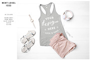 Next Level 1533 Tank Mockup Bundle, a Shirt Mockup by lock and page (Thumbnail 5 of 35)