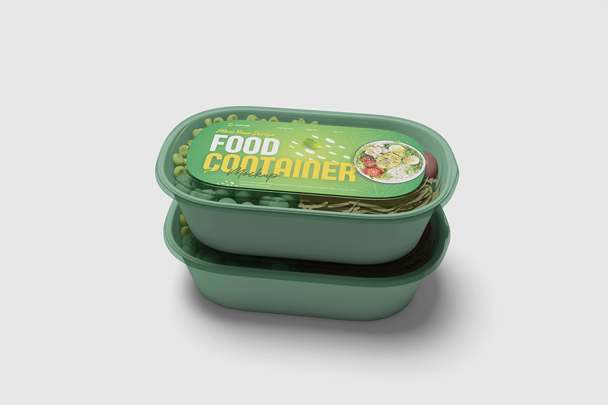 Food Container Mockup For Branding, a Packaging Mockup by bimockup (Photo 5 of 6)