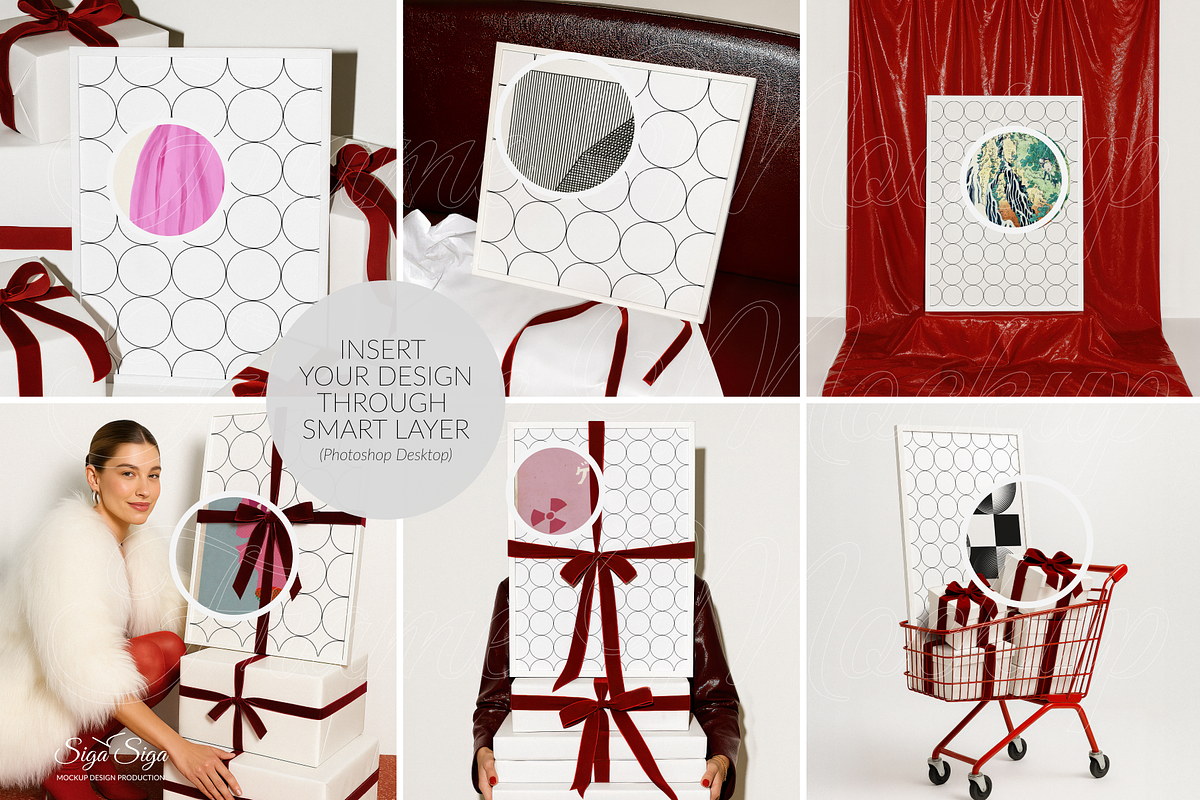 Holiday Poster Mockup Collection, a Product Mockup by SigaSigaMockup (Photo 3 of 4)