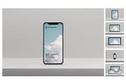 360 device mockup bundle iphone, a Device Mockup by FoundImages (Thumbnail 29 of 84)