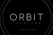 Orbit - Typeface, a Sans Serif Font by Chris Broderick (Thumbnail 1 of 6)