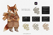 Procreate Brushes - Pattern Brushes, a Brush Add-On by Jenny Quince (Thumbnail 5 of 9)