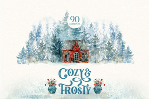 COZY&FROSTY Watercolor set