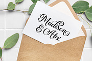 Maulysia, a Script Font by Gatype (Thumbnail 2 of 5)
