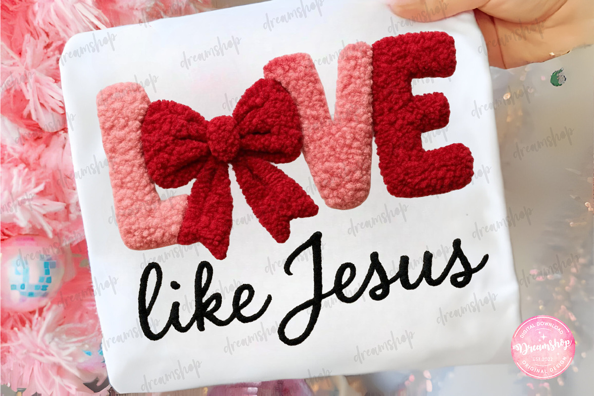 Love like jesus Valentine png, an Illustration by CreationArt (Photo 1 of 6)