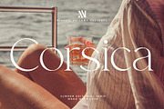 Corsica - Summer Editorial Serif, a Serif Font by mikhailakiyama (Thumbnail 1 of 12)